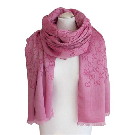 gucci shawl pink|gucci scarf clearance.